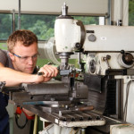 Mechaniker bei der Arbeit